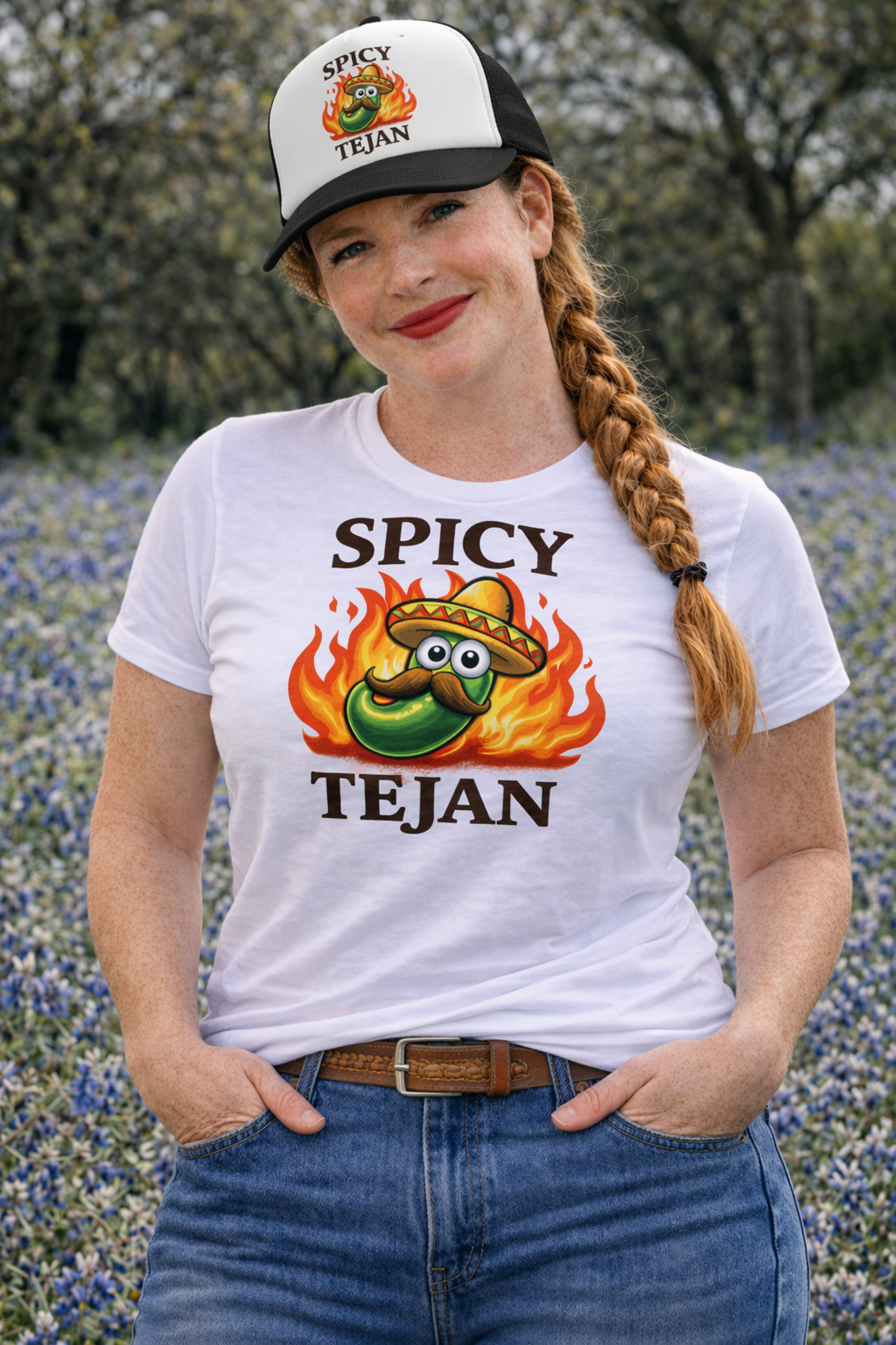 Spicy Tejan Unisex shirt - with matching Hat, blanket, coffee Mug